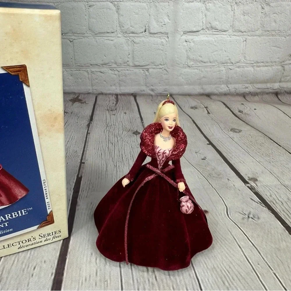 Vintage celebration Barbie hallmark Keepsake Ornament 2002 collector's series